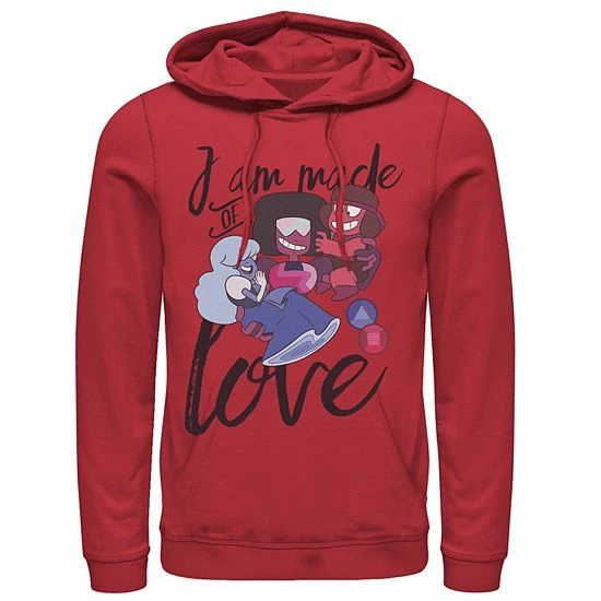 Licensed Character Men's Cartoon Network Steven Universe I Am Made Of Love Hoodie Royal 5 Licensed Character Men's Cartoon Network Steven Universe I Am Made Of Love Hoodie Royal - Image 3
