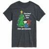 Licensed Character Men's Peanuts Lucy Here For Presents Tee Red 1 Licensed Character Men's Peanuts Lucy Here For Presents Tee Red -Licensed Character Shop unnamed file 31415