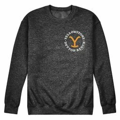 Licensed Character Men's Yellowstone Y Brand Sweatshirt Black -Licensed Character Shop unnamed file 3144