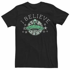 Licensed Character Men's Trendy Real Aliens Tee Black