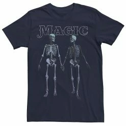 Licensed Character Men's Trendy Skeleton Magic Tee Black