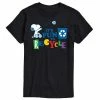 Licensed Character Men's Peanuts Its Fun To Recycle Tee Silver -Licensed Character Shop unnamed file 31563