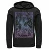 Licensed Character Men's Disney Sleeping Beauty Maleficent Tarot Poster Hoodie Navy -Licensed Character Shop unnamed file 31567