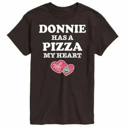 Licensed Character Men's TMNT Pizza My Heart Donnie Tee Blue -Licensed Character Shop unnamed file 31631