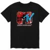 Licensed Character Men's MTV Grunge Plaid Tee Grey -Licensed Character Shop unnamed file 31653