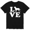 Licensed Character Men's Love Labrador Tee Grey -Licensed Character Shop unnamed file 31674