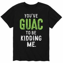 Licensed Character Men's Youve Guac To Be Kidding Me Tee Grey