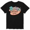 Licensed Character Men's Rocko's Modern Life Logo Tee Black -Licensed Character Shop unnamed file 31683