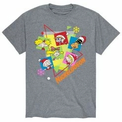 Licensed Character Men's Nick All Stars Nick 90s Holiday Tee Black -Licensed Character Shop unnamed file 31688