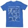 Licensed Character Men's Disney Pixar Monsters University Vintage Yearbook Tee Royal Heather -Licensed Character Shop unnamed file 31765