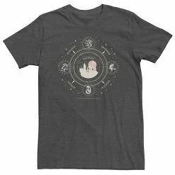 Licensed Character Big & Tall Harry Potter Celestial Houses Tee Charcoal Heather -Licensed Character Shop unnamed file 31789