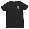Licensed Character Big & Tall Trendy Art In Space Tee Black -Licensed Character Shop unnamed file 31793