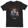 Licensed Character Big & Tall Addams Family Frightfully Fun Father's Day Portrait Tee Athletic Heather