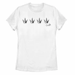 Licensed Character Disney's Cruella Juniors' Crown Line Up Graphic Tee Red -Licensed Character Shop unnamed file 31815