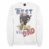Licensed Character Men's Despicable Me Minions World's Best Dad Sweatshirt White -Licensed Character Shop unnamed file 31832