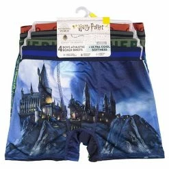 Licensed Character Boys 6-10 4-Pack Harry Potter Boxer Briefs