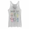 Licensed Character Juniors' Disney / Pixar's Inside Out How Are You Feeling Group Shot Graphic Tank White Heather -Licensed Character Shop unnamed file 31844
