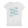 Licensed Character Girls 7-16 Friends All The Friends Symbols Name Stack Graphic Tee Mint -Licensed Character Shop unnamed file 31871