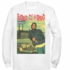 Licensed Character Men's Boyz In The Hood Album Cover Poster Tee White -Licensed Character Shop unnamed file 31902