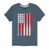 Licensed Character Boys 8-20 Baseball Flag Tee Blue -Licensed Character Shop unnamed file 3192