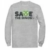 Licensed Character Men's Jurassic World: Fallen Kingdom Save The Dinos! Tee White -Licensed Character Shop unnamed file 31969