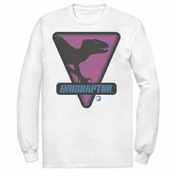 Licensed Character Men's Jurassic World Indoraptor Silhouette Tee Athletic Heather -Licensed Character Shop unnamed file 31976