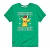 Licensed Character Boys 8-20 Pokemon Pikachu Holiday Tee Kelly Green -Licensed Character Shop unnamed file 3199