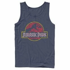 Licensed Character Men's Jurassic Park Classic Fossil Build Up Logo Tank Black -Licensed Character Shop unnamed file 31997