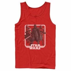 Licensed Character Men's Star Wars Kylo Ren And The Knights Of Ren Portrait Tank Red -Licensed Character Shop unnamed file 32028