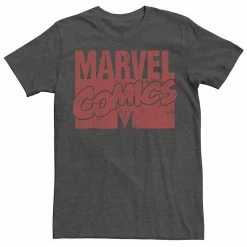 Licensed Character Men's Marvel Comics M Logo Tee Black -Licensed Character Shop unnamed file 32042