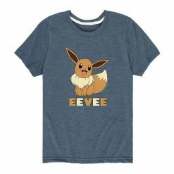 Licensed Character Boys 8-20 Pokemon Eevee Graphic Tee