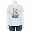 Licensed Character Plus Size Peanuts Snoopy "Joe Cool" Graphic Tee 2 Licensed Character Plus Size Peanuts Snoopy "Joe Cool" Graphic Tee -Licensed Character Shop unnamed file 3209