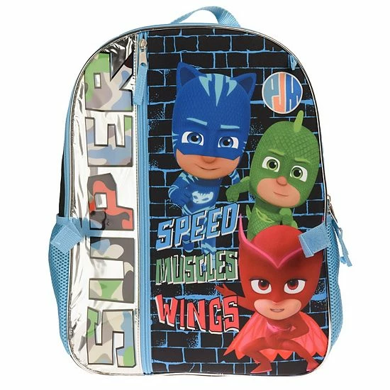 Licensed Character PJ Masks 5-Piece Backpack & Lunch Bag Set 5 Licensed Character PJ Masks 5-Piece Backpack & Lunch Bag Set - Image 3