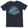 Licensed Character Men's Jurassic World System Breach Logo Icon Tee Royal -Licensed Character Shop unnamed file 32105