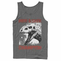 Licensed Character Men's Jurassic World Indominus Hide & Seek Champ Graphic Tank Top Royal -Licensed Character Shop unnamed file 32157