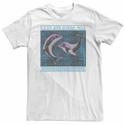 Licensed Character Men's Wild Oceans Graphic Tee Athletic Heather -Licensed Character Shop unnamed file 32180