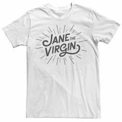Licensed Character Men's Jane The Virgin Pink Logo Tee Black 7 Licensed Character Men's Jane The Virgin Pink Logo Tee Black -Licensed Character Shop unnamed file 32203