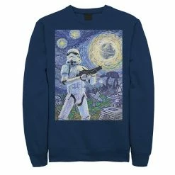 Licensed Character Men's Star Wars Stormtrooper Starry Night Fleece Navy -Licensed Character Shop unnamed file 32233
