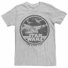 Licensed Character Men's Star Wars The Last Jedi Retro Style Tee Athletic Heather -Licensed Character Shop unnamed file 32243