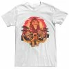 Licensed Character Men's Disney Lion King Scar Watercolor Bad Lands Portrait Tee White -Licensed Character Shop unnamed file 32252