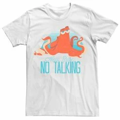 Licensed Character Men's Disney Pixar Finding Dory Hank No Talking Tee Navy Heather