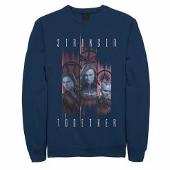 Licensed Character Men's Avengers Endgame Stronger Trio Pullover Navy -Licensed Character Shop unnamed file 32260