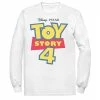 Licensed Character Men's Disney/Pixar Toy Story 4 Logo Tee White -Licensed Character Shop unnamed file 32261
