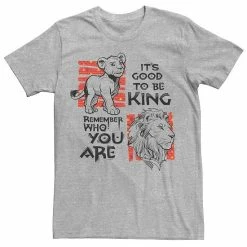 Licensed Character Men's Disney Lion King Good To Be King Short-Sleeve Tee White -Licensed Character Shop unnamed file 32274