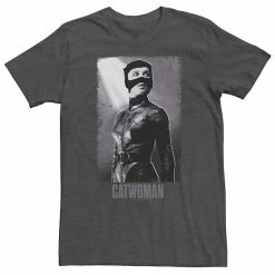 Licensed Character Big & Tall DC Batman Distressed Catwomen Tee Black -Licensed Character Shop unnamed file 32277