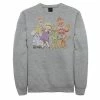 Licensed Character Men's Disney Muppets Illustrated Fleece Sweatshirt Athletic Heather -Licensed Character Shop unnamed file 32285
