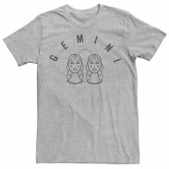 Licensed Character Men's Gemini White Ink Sketch Tee Athletic Heather -Licensed Character Shop unnamed file 32295