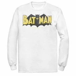 Licensed Character Men's DC Comics Batman Large Block Text Logo Tee Athletic Heather -Licensed Character Shop unnamed file 32311