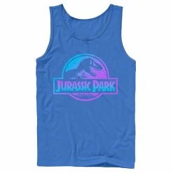 Licensed Character Men's Jurassic Park Blue & Purple Fossil Logo Tank Navy 9 Licensed Character Men's Jurassic Park Blue & Purple Fossil Logo Tank Navy -Licensed Character Shop unnamed file 32382