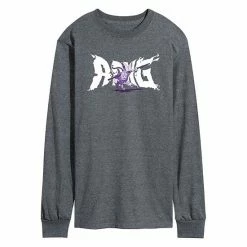 Licensed Character Men's Avatar Aang Purple Long-Sleeve Tee Black -Licensed Character Shop unnamed file 32398